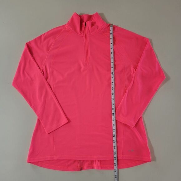 Champion Women's C9™ Quarter Zip Neon Orange Pullover Jacket - Picture 4 of 14
